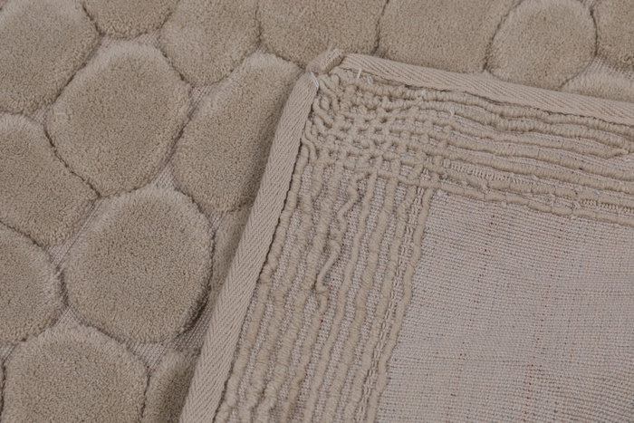 Mijölnir Juego de alfombrillas de baño Stone - Beige